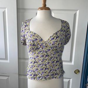 Floral blouse